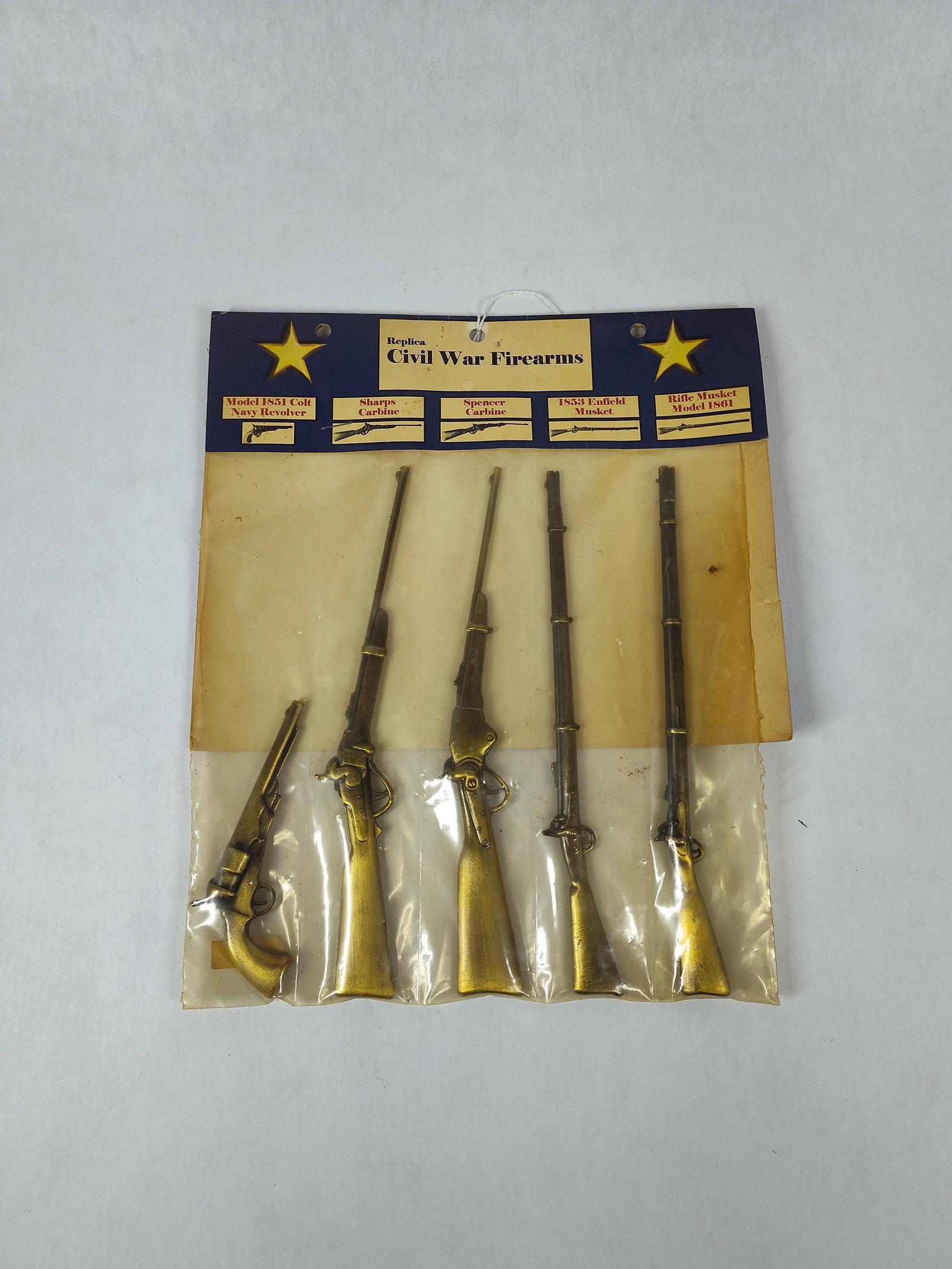 NOS Gettysburg PA Miniature Replica Civil War Firearms Collectible Lot (1 of 6)