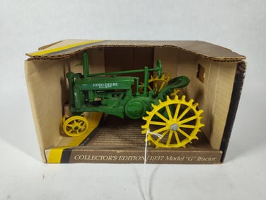 Ertl John Deere NF HD 1937 Model G Steel Wheel Series IV 50th Ann. Blueprint Collector Edition