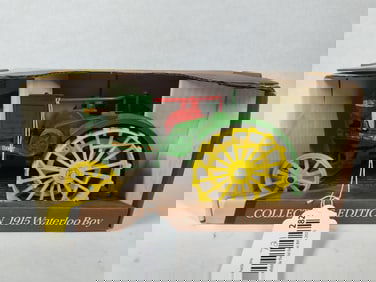 Ertl John Deere 1915 Model R Waterloo Boy Steel Wheel Blueprint Replica Tractor