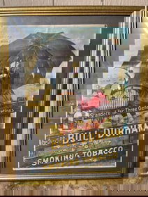 Bull Durham Smoking Tobacco Advertising Poster