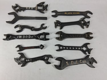 Planet Jr, Black Hawk, Fordson, and Other Tractor Wrenches