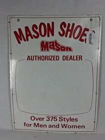 Mason Shoes Dealer Sign