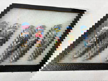 Barlow Collector Knife Set Inc. Hopalong Cassidy, Red Ryder, Gene Autry, Roy Rogers, Lone Ranger