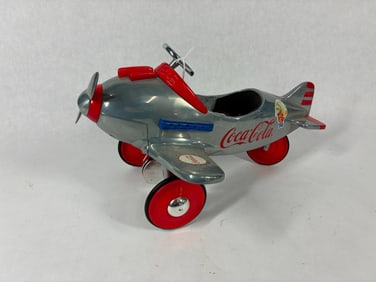 Coca Cola Silver Edition Mini Pedal Plane