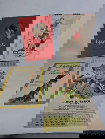 1947/1948 Esquire Girl Pinup Calendars