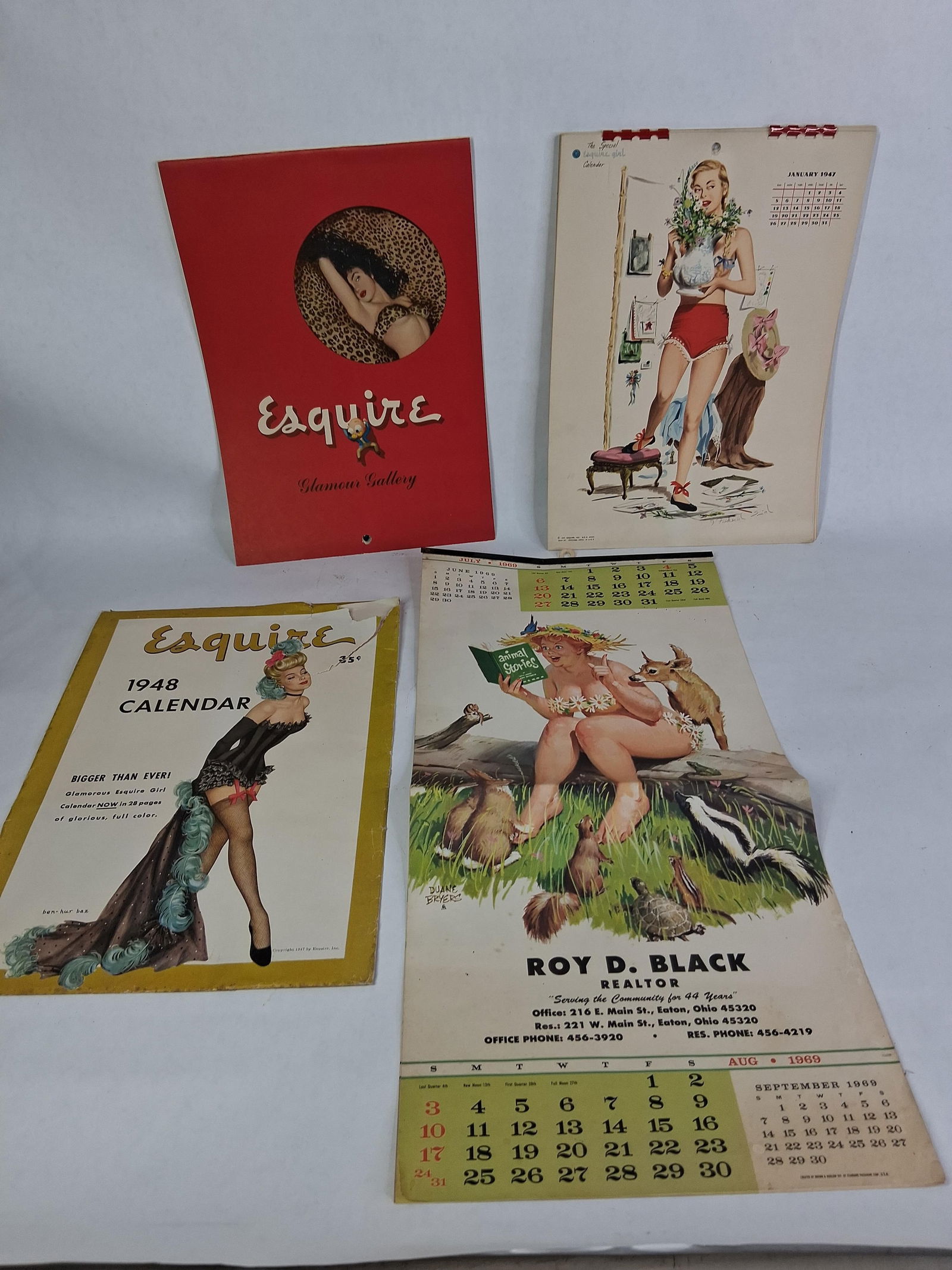 1947/1948 Esquire Girl Pinup Calendars (1 of 10)