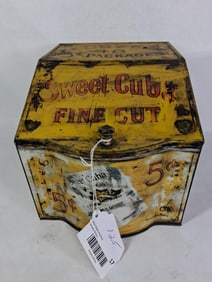 Sweet Cuba Hinged Lid Cigar Tin