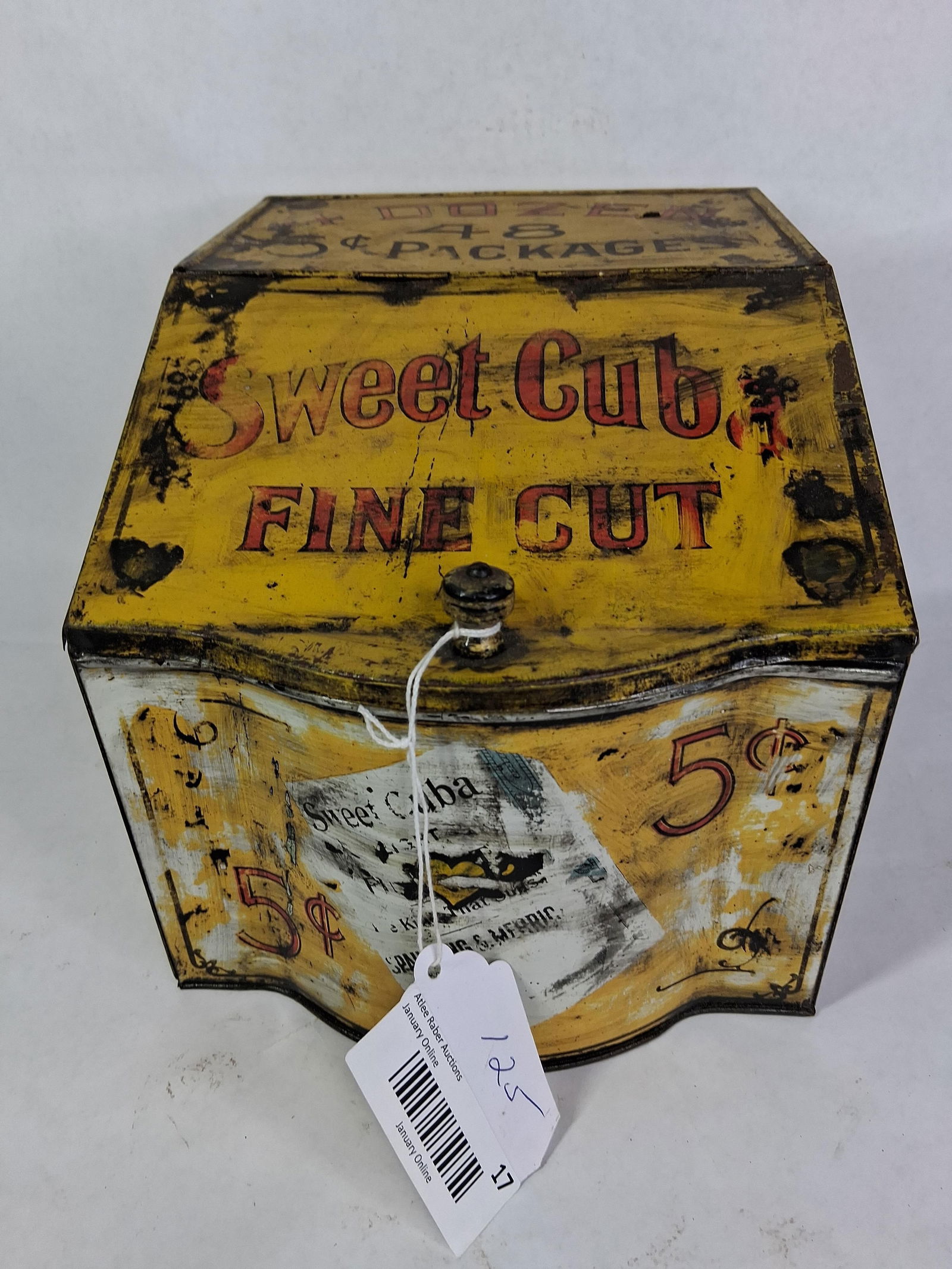 Sweet Cuba Hinged Lid Cigar Tin (1 of 6)