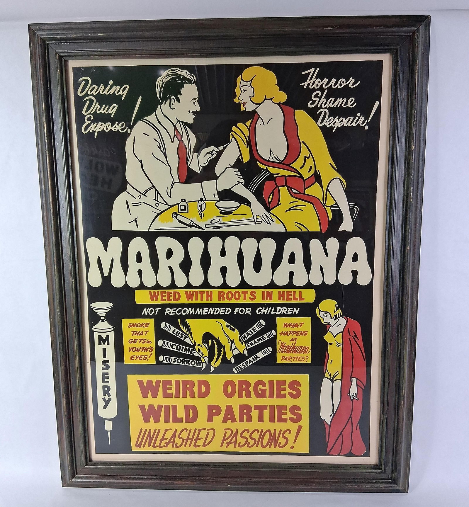 1930s Movie Poster Marihuana (1 of 4)