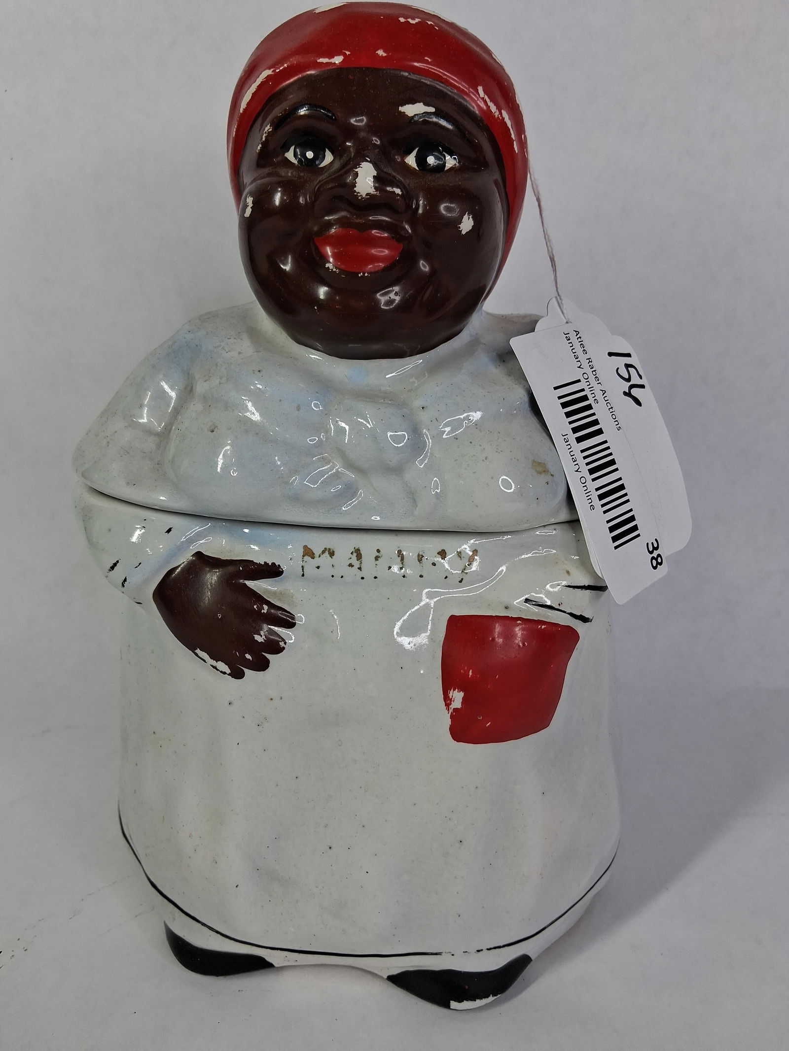 McCoy Pottery Mammy Cookie Jar (1 of 7)