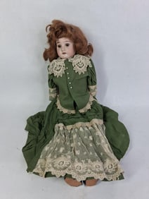 German Bisque Head Doll