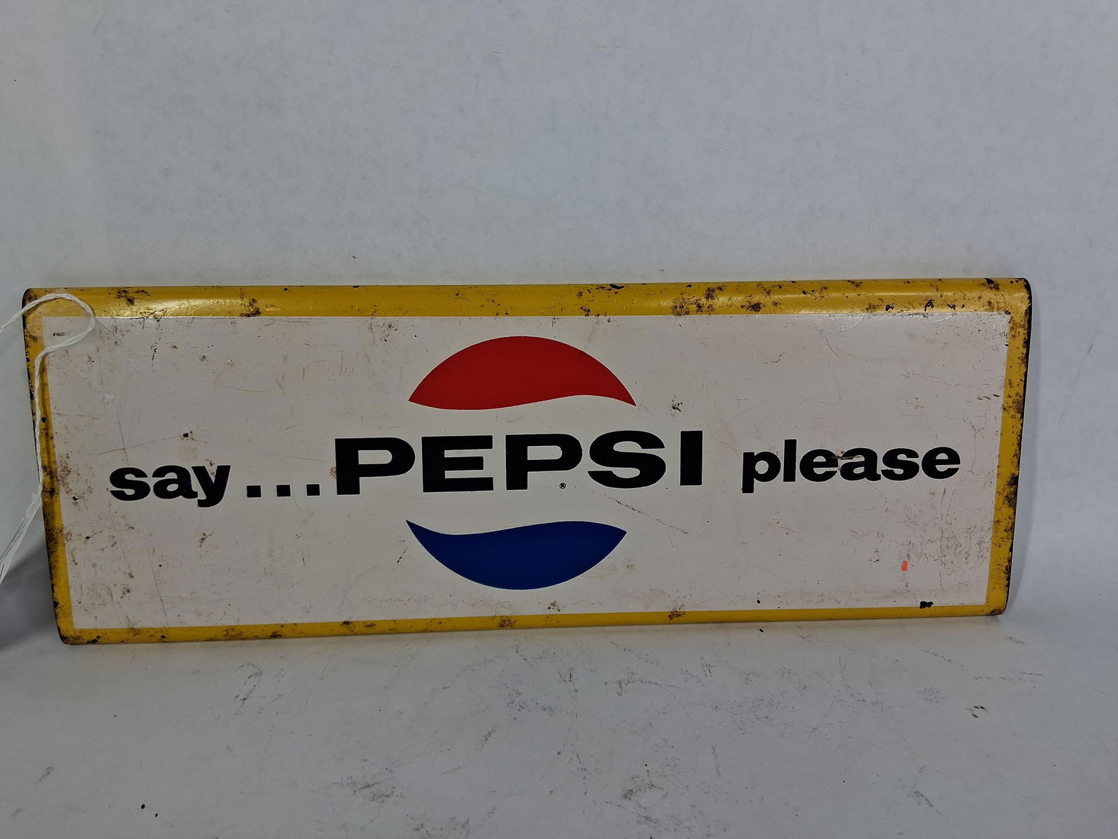 Say Pepsi Please Advertising Door Push: Several spots throughout. 14x5