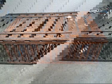 Great Oak Restored Chicken Crate