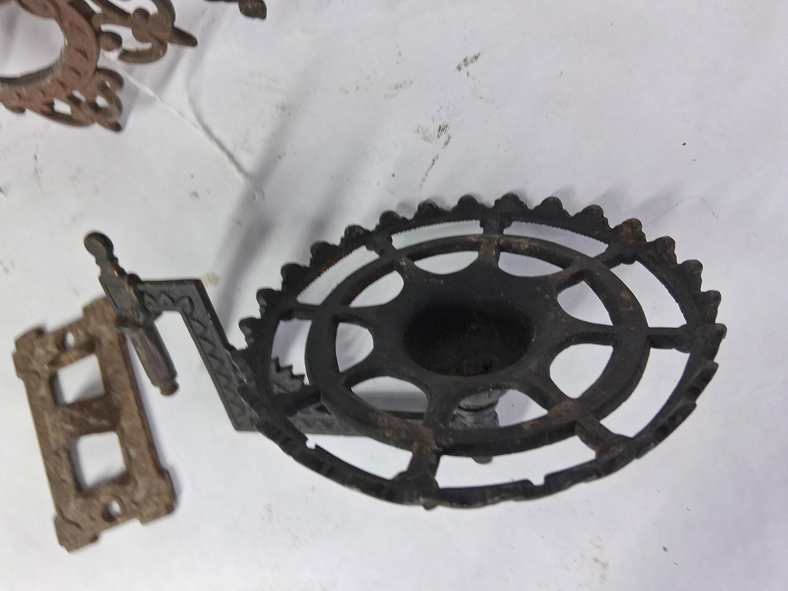 Cast Iron Oil Lamp Holders - 5