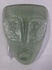 Sky Dreamer Glass Face Sculpture