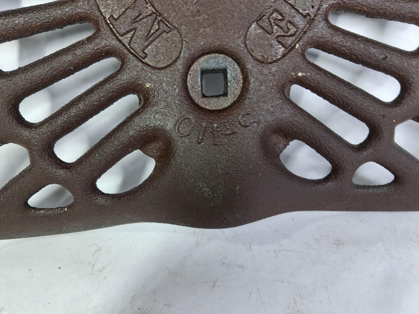 Milwaukee Cast Iron Implement Seat - 3