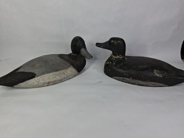Hand Carved Wooden Duck Decoys