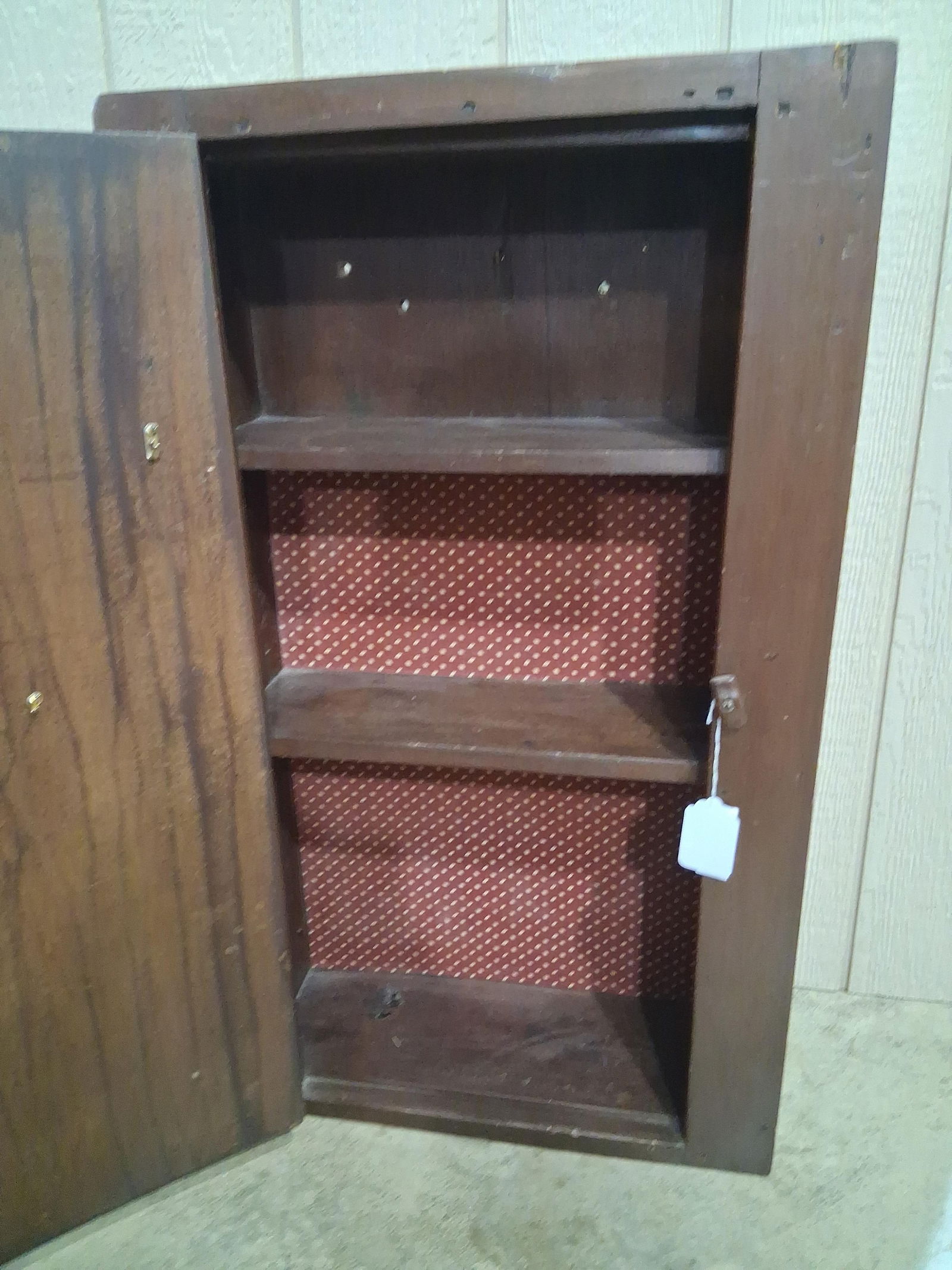 Small Primitive Square Nailed Cabinet - 3