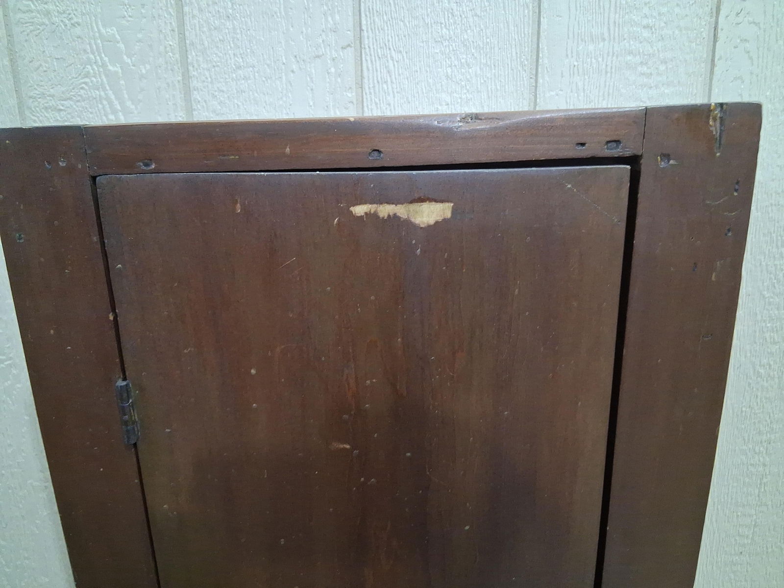 Small Primitive Square Nailed Cabinet - 4