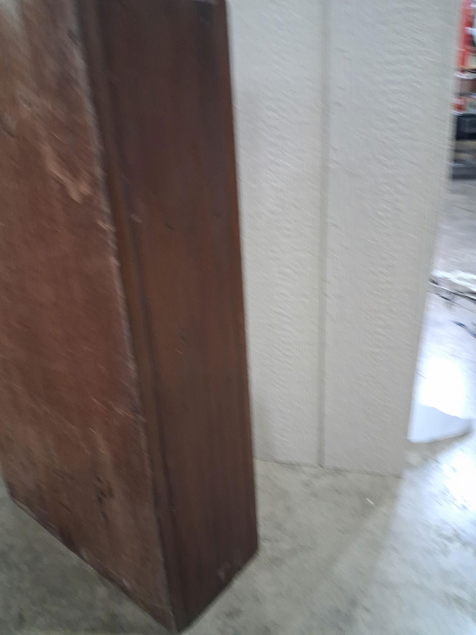 Small Primitive Square Nailed Cabinet - 8