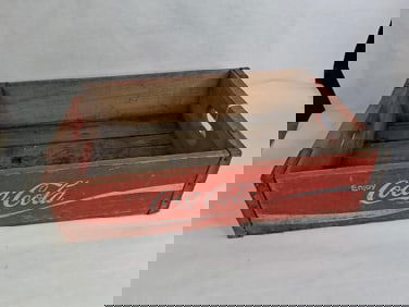 Coca-Cola Wood Soda Crate