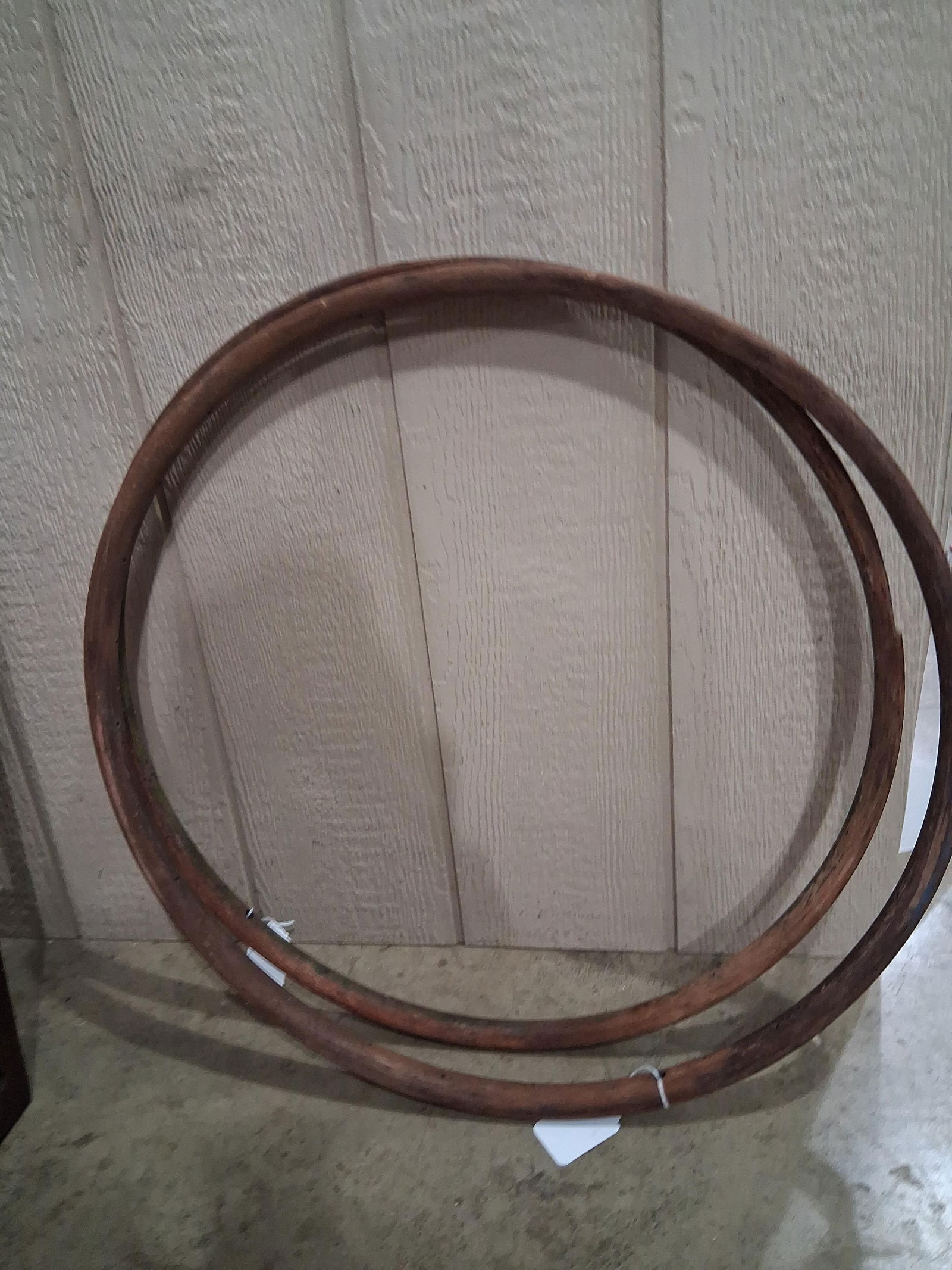 Pair of Wooden 25 inch Bike Wheels (1 of 5)