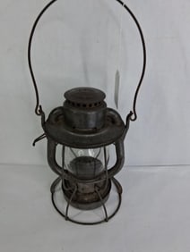 NYC Lines Rail Road Dietz Vesta C.C.C & ST.L. Lantern w/ Original Globe