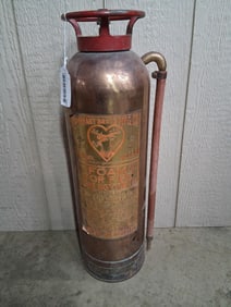 Elkhart Brass Co. 2.5 Gal. Foam Brass / Copper Fire Extinguisher