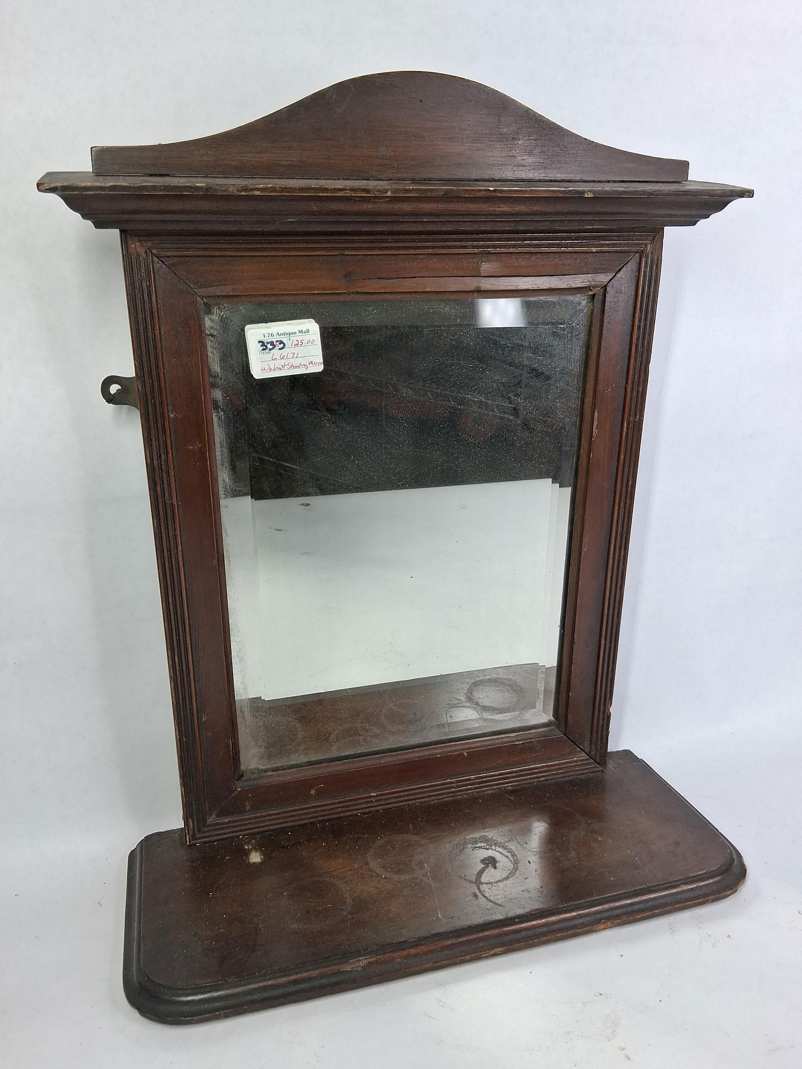 Walnut Shaving Mirror (1 of 6)