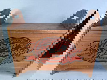 Harley Davidson Lift Top Storage Bench