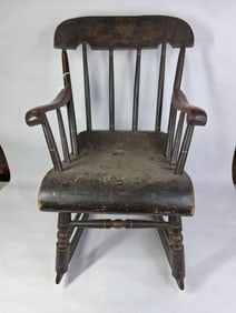 Hitchcock Style Childs Rocker
