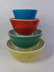 Pyrex Primary Color Nesting Bowl Set