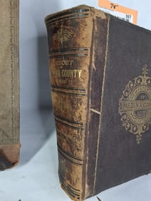 1881 Baskin & Battey The History of Medina County Ohio Historical Record