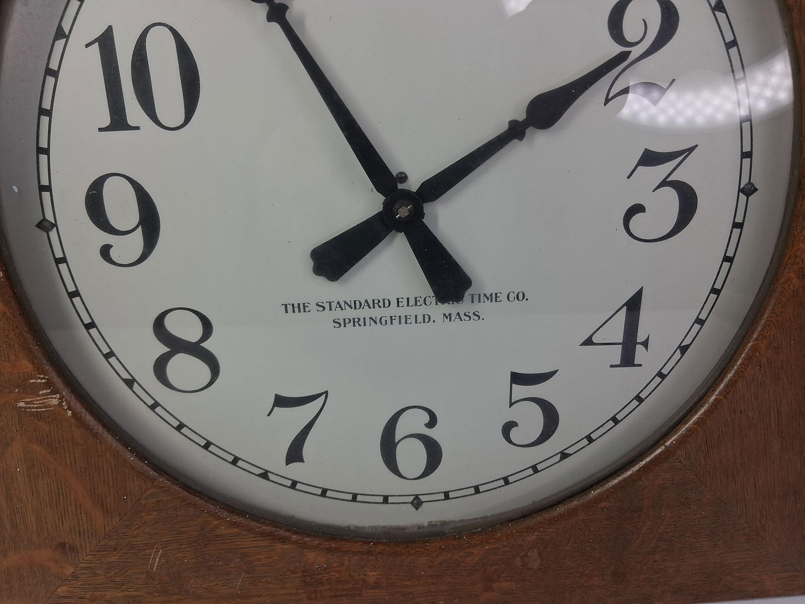 Standard Electric Time Co Wall Clock - 2