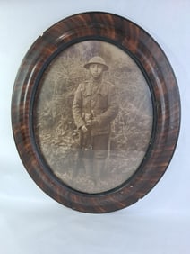 WW1 Soldier Framed Photo