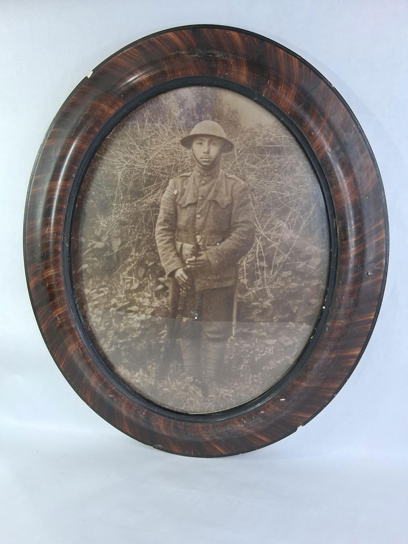 WW1 Soldier Framed Photo (1 of 6)