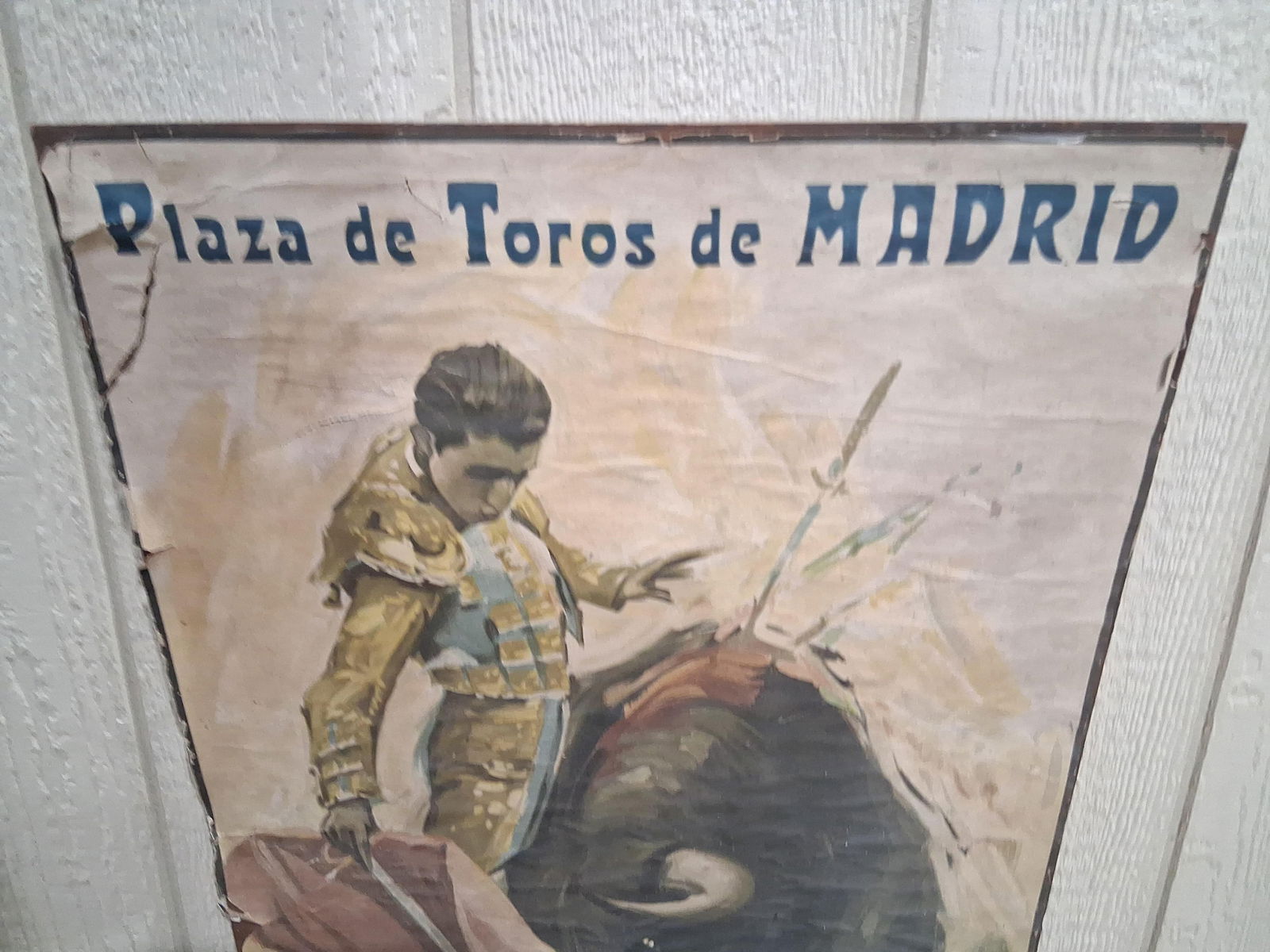 Plaza de Toros de Madrid Bull Fighting Poster - 2