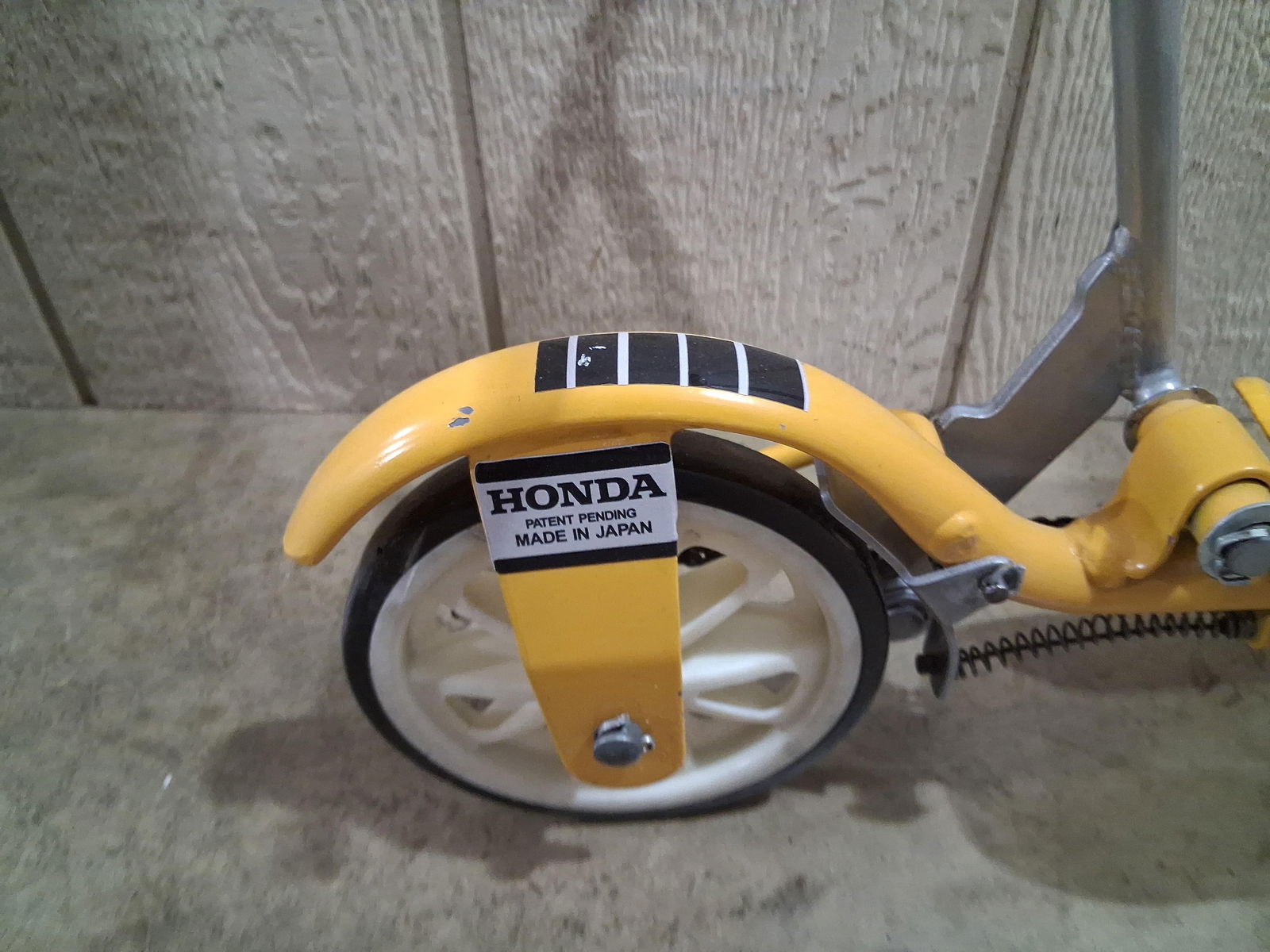 Honda Yellow Kick N Go Scooter - 7