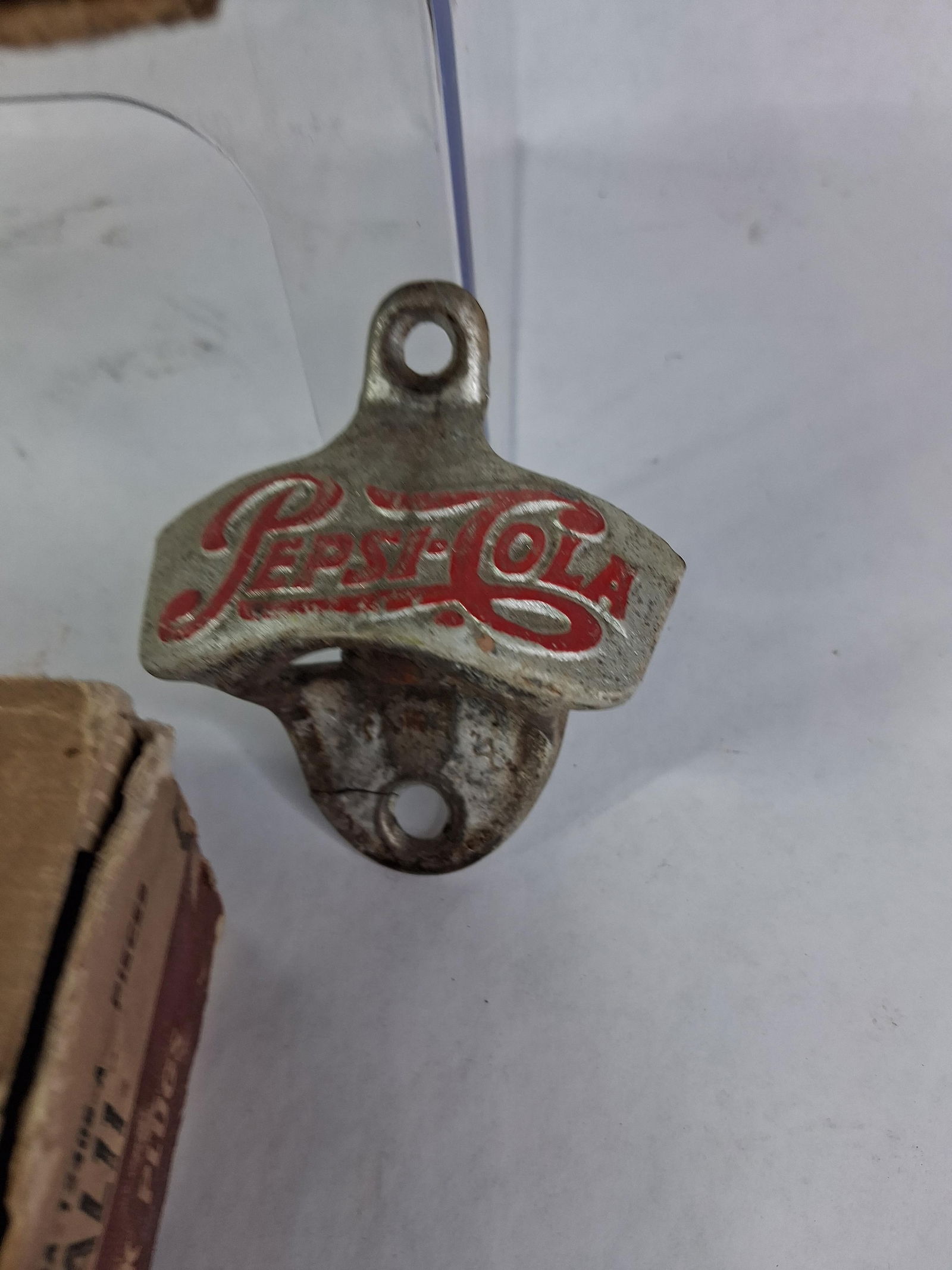 NOS Auto Parts Inc. FoMoCo, Mopar, Blue Crown, Spark Plugs, as well as 2 Pepsi Cola Bottle Openers - 4