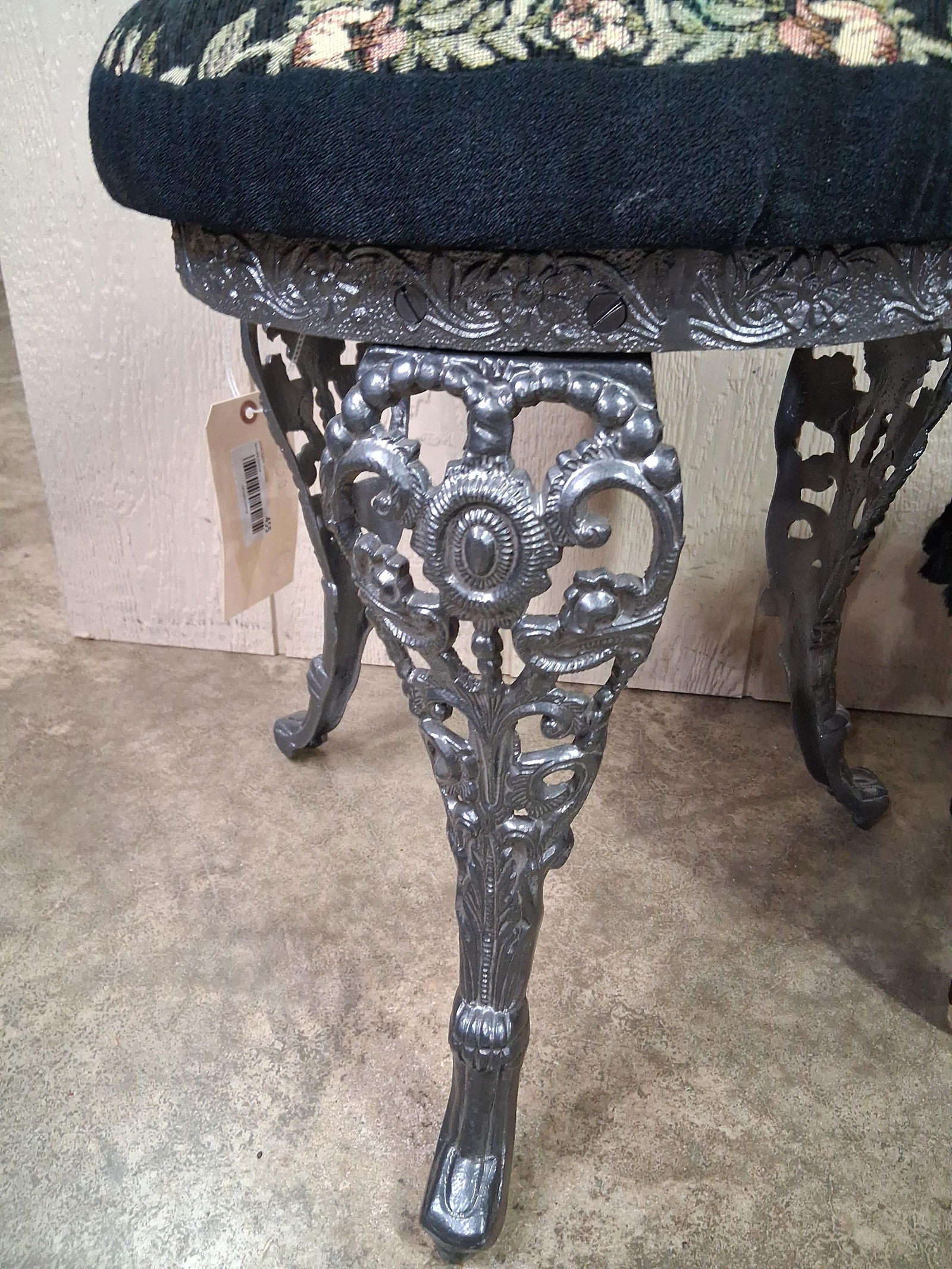 Victorian Needlework & Cast Stools - 2