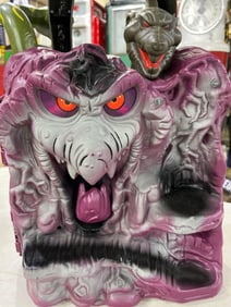 1983 Masters of the Universe Snake Mountain, Grey Skull Castle,  and Accessories