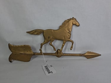Horse Directional Arrow Weathervane Topper