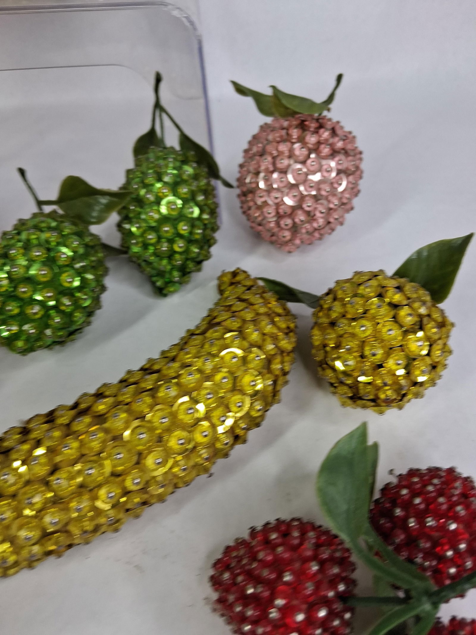 Sequined Decorative Fruit - 3