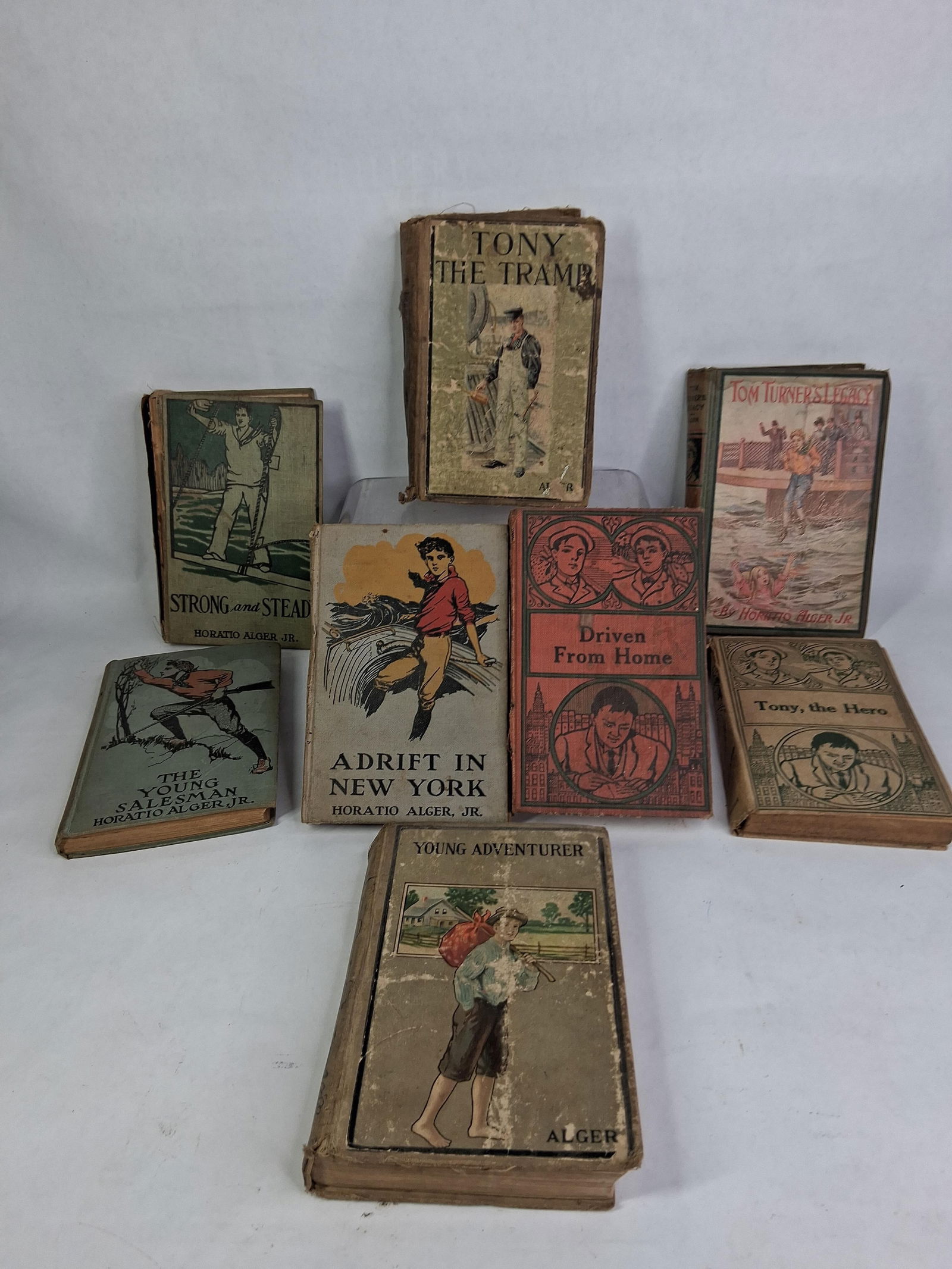 Alger Story Books: Lots of great early titles. Late 1800s to early 1900s copyrights 