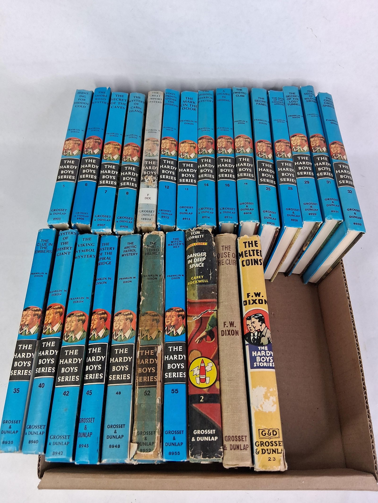 The Hardy Boys Collectible Book Series: Select numbers from 2 to 55. Several other early readers are included 