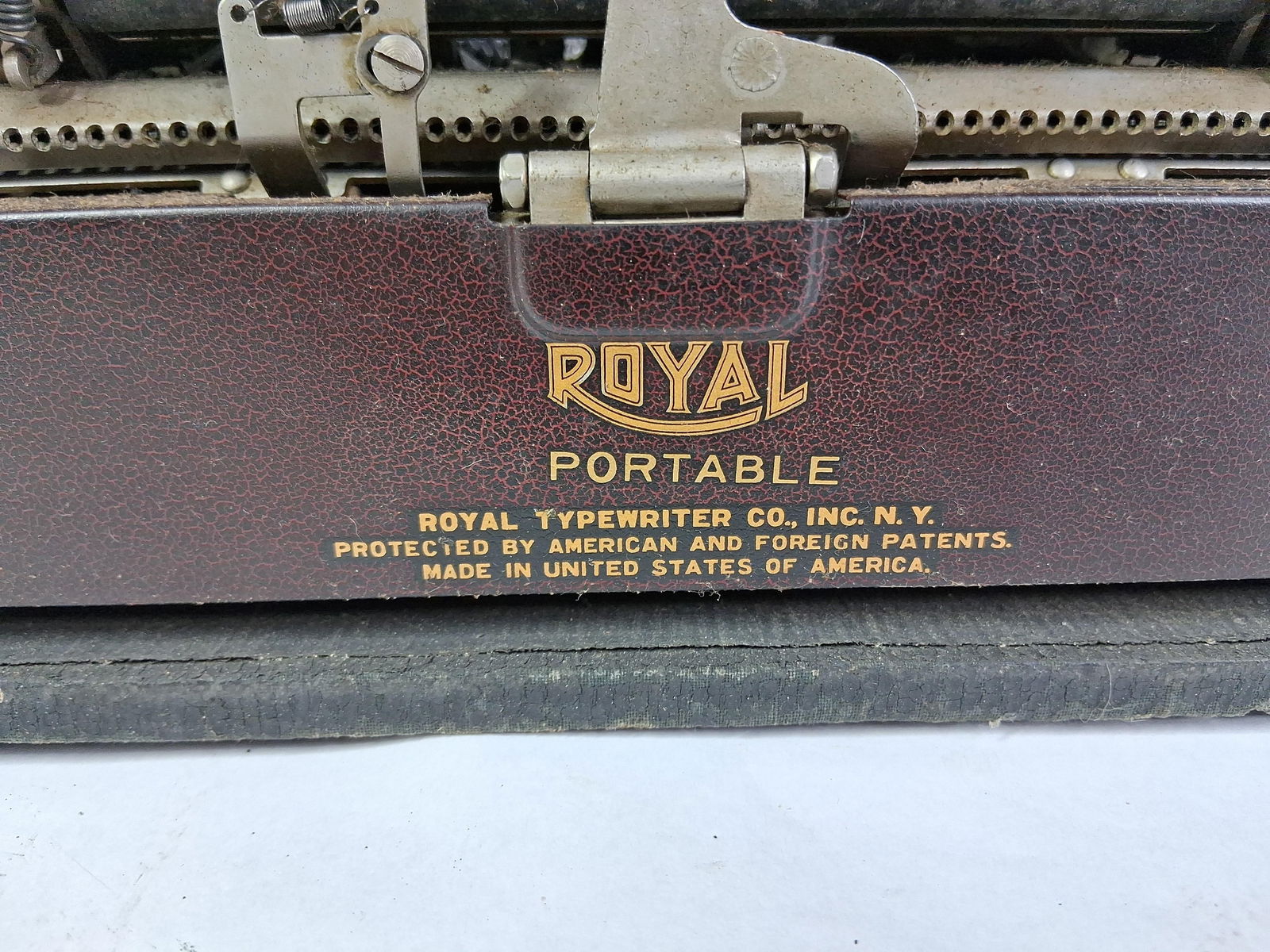 Royal Traveling Typewriter - 7