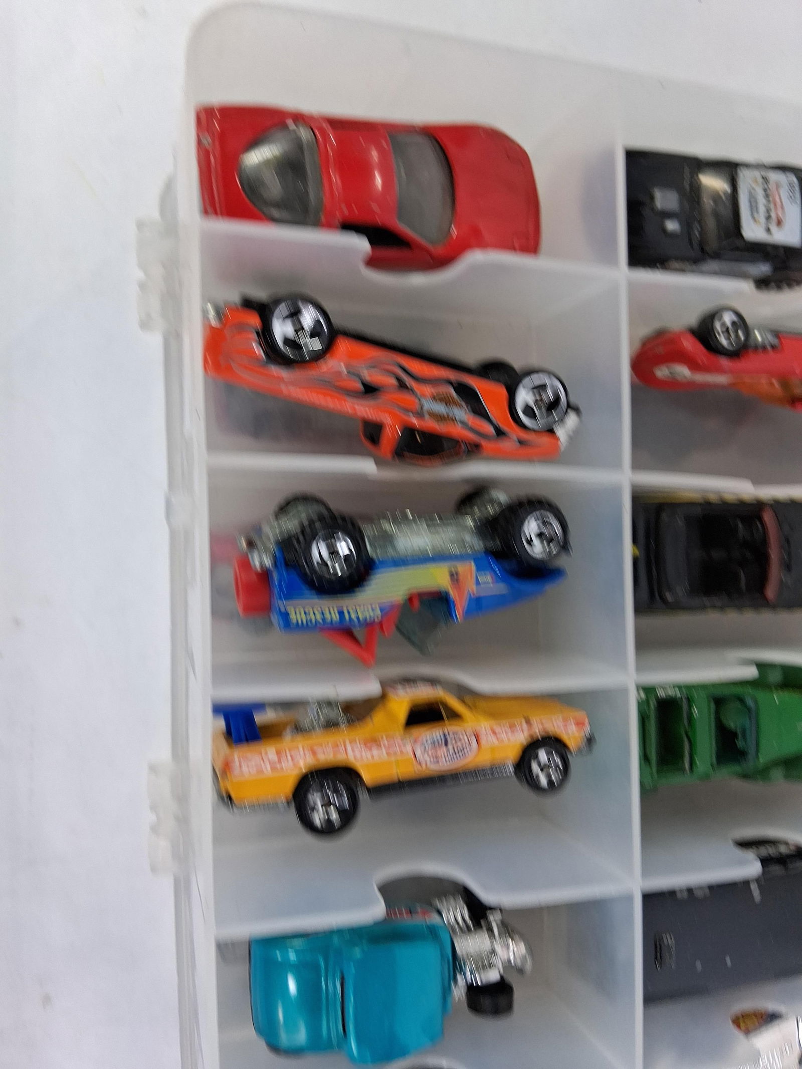 Hot Wheels and Match Box Loaded lot in Case - 10