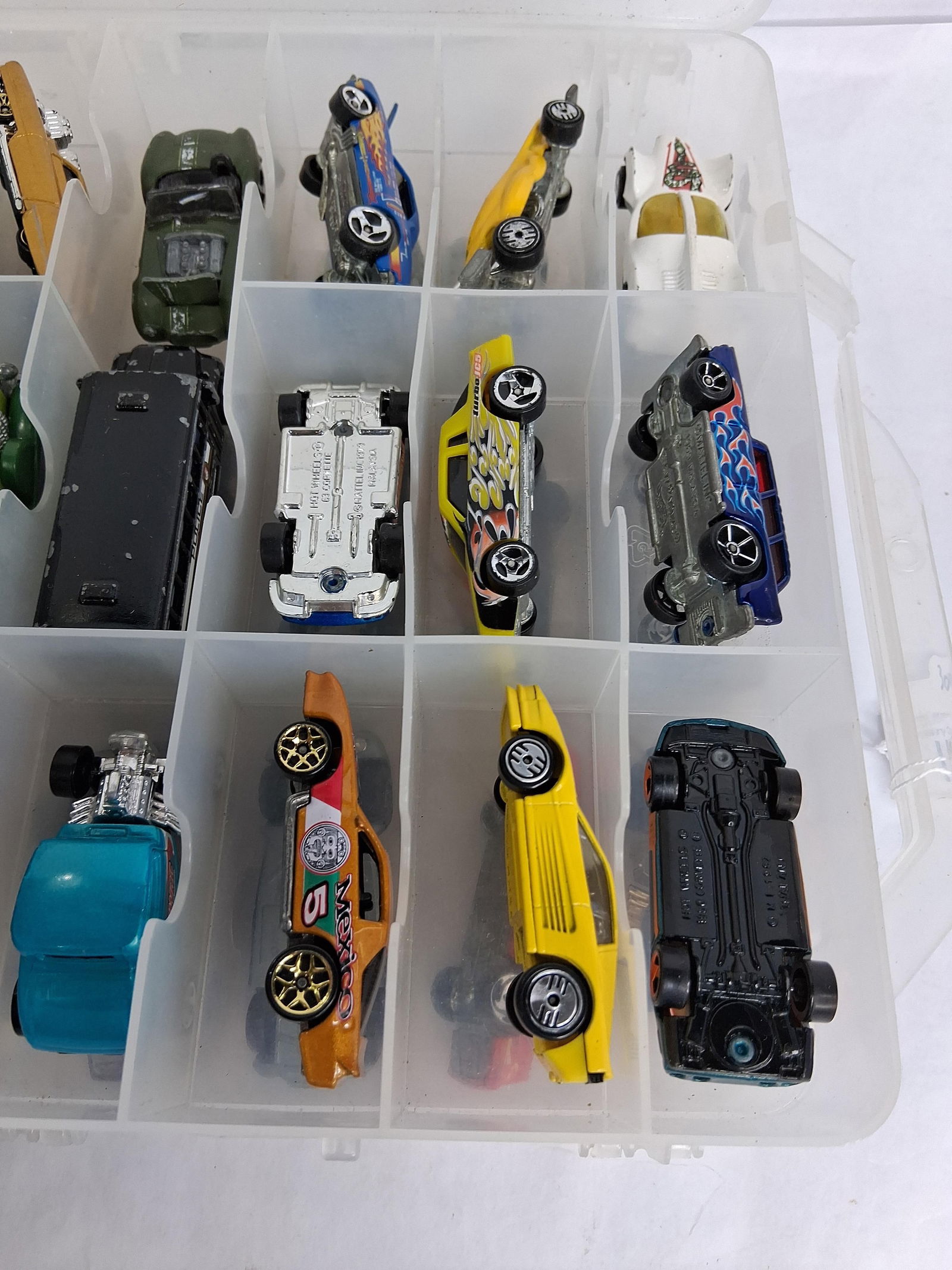 Hot Wheels and Match Box Loaded lot in Case - 11