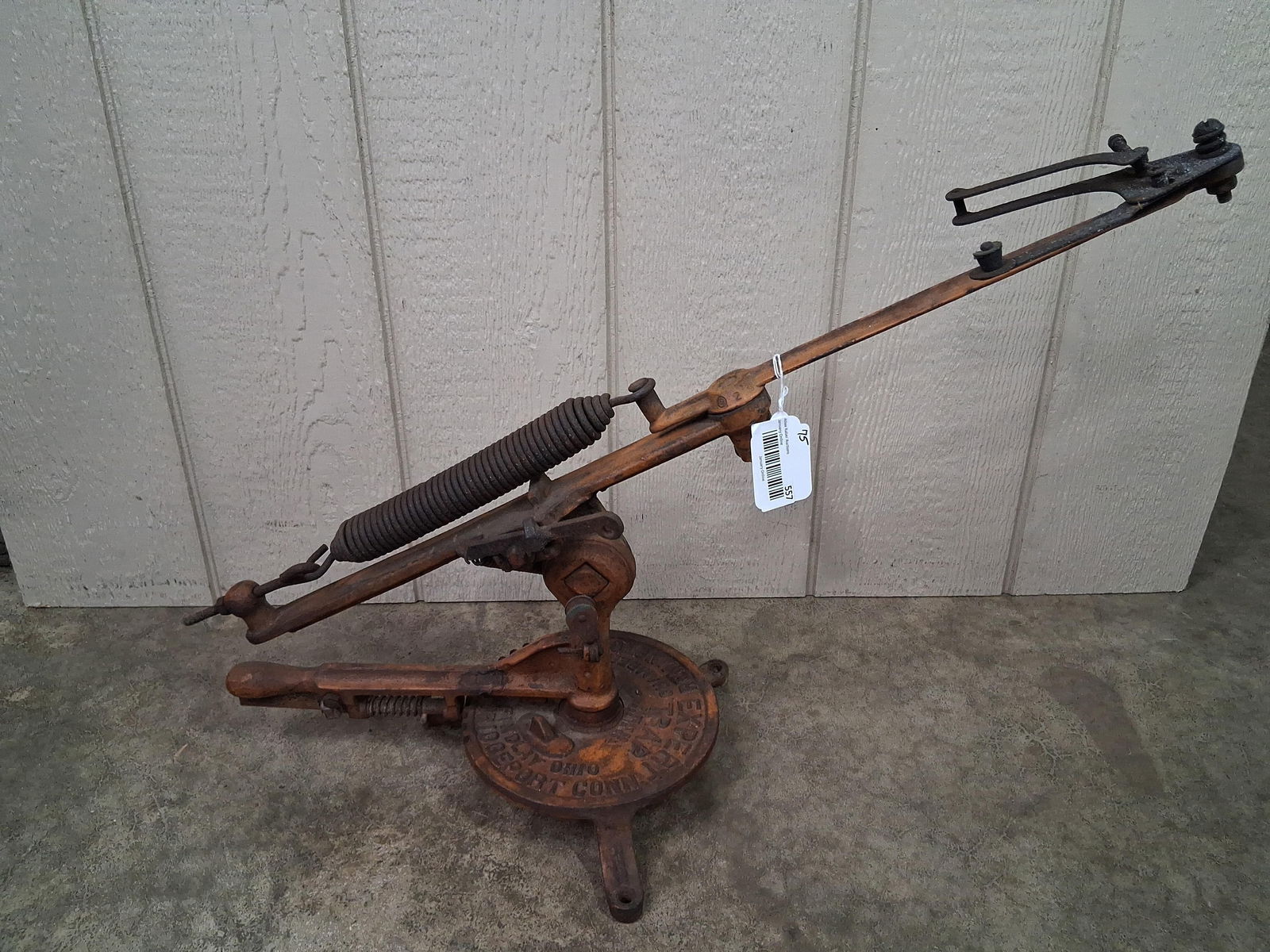 Remington Arms Co Clay Pigeon Thrower: Expert Trap, Made in Bridgeport Con. 