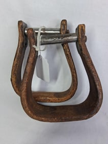 Old Wooden Stirrups